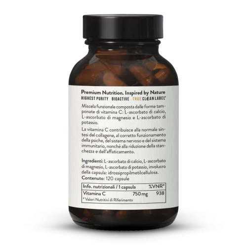 Complesso vitamina C 750 tamponata