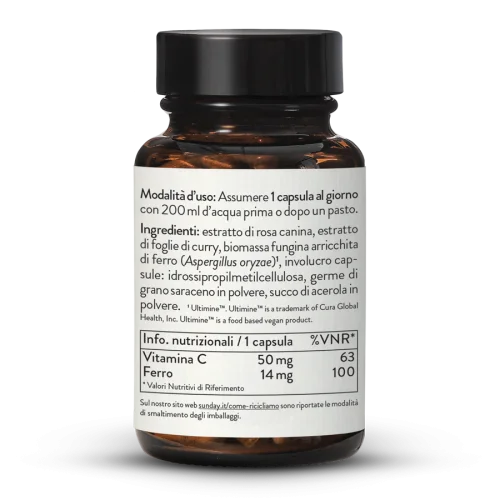 Ferro vegetale complesso 14 mg