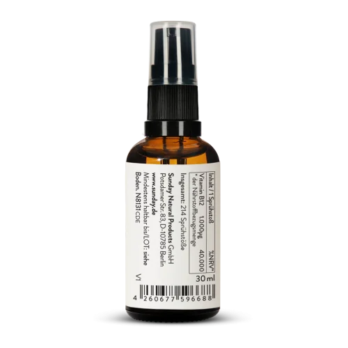 Vitamine B12 Rapid Spray Mthylcobalamine 1000 g