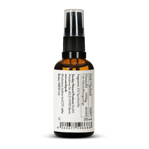 Vitamin B12 Liposomal Spray Methylcobalamin 1000g