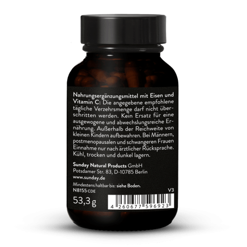 Complexe de fer vegan Pro 22,5 mg