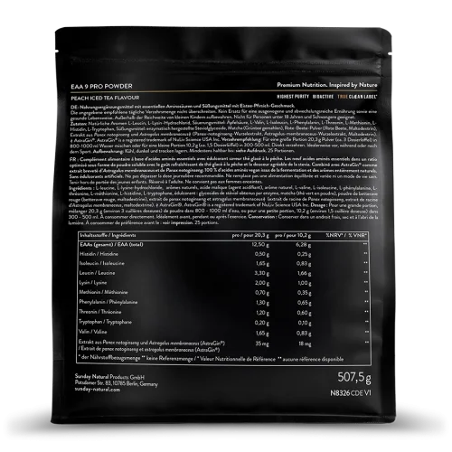 EAA 9 Pro Peach Iced Tea