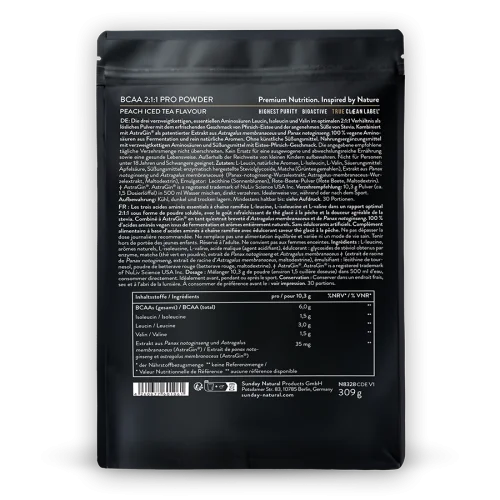 BCAA 2:1:1 Pro Peach Iced Tea