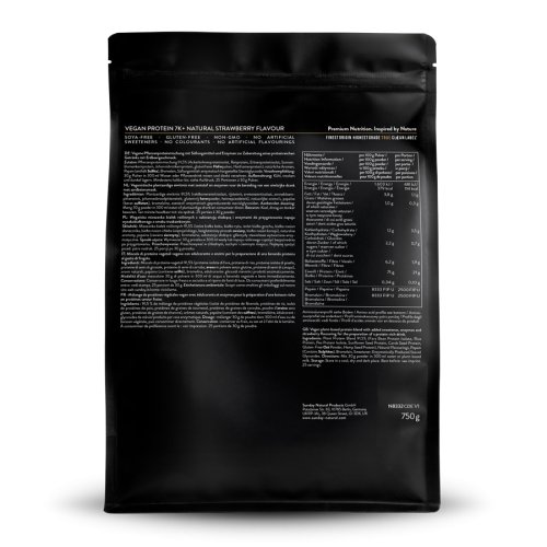 VEGAN PROTEIN 7K+ NATURAL STRAWBERRY