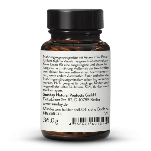 Astaxanthin 8mg NatAxtin