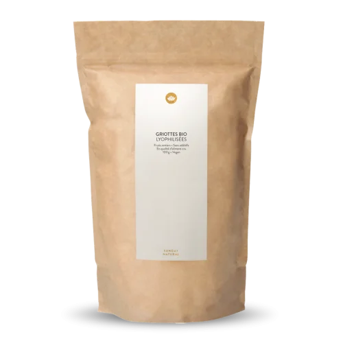 Griottes lyophilises bio