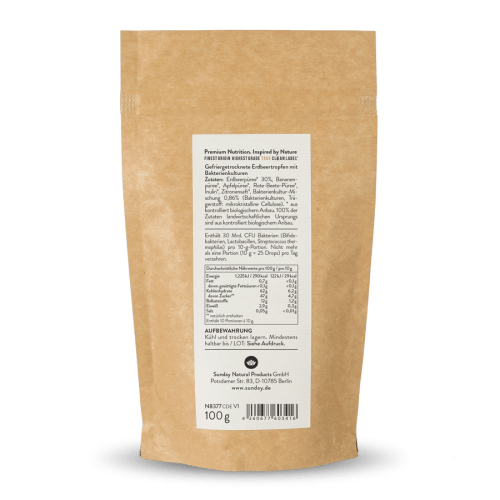 Drops Flora 30 fraises lyophilises
