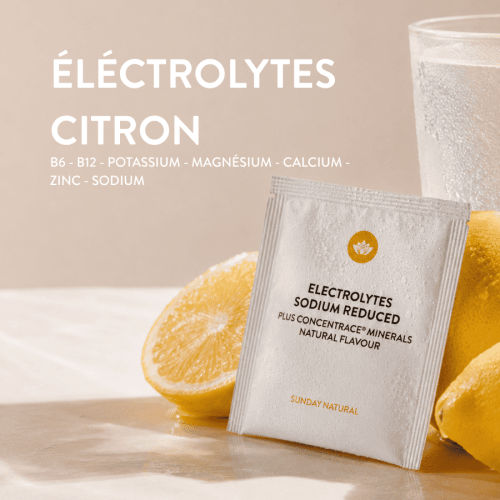 lectrolytes pauvre en sodium - Citron