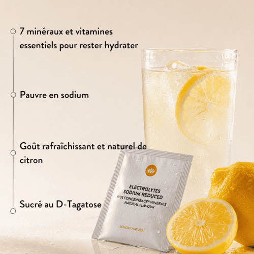 lectrolytes pauvre en sodium - Citron