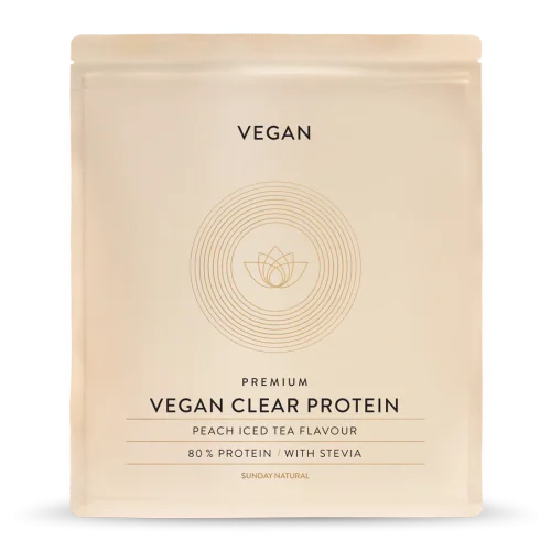 Vegan Clear Protein Peach Iced Tea