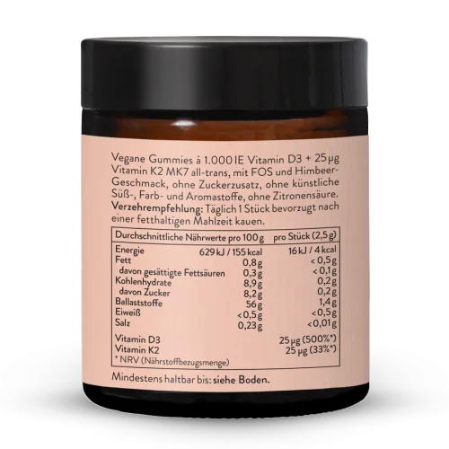 GUMMIES VITAMINE D3 + K2 MK7