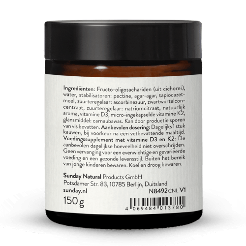 Vitamine D3 + K2 MK7 Gummies