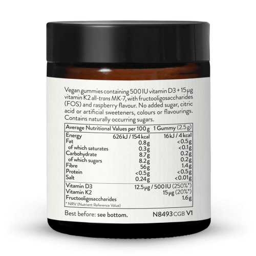 Vitamin D3 + K2 MK7 Kids Gummies
