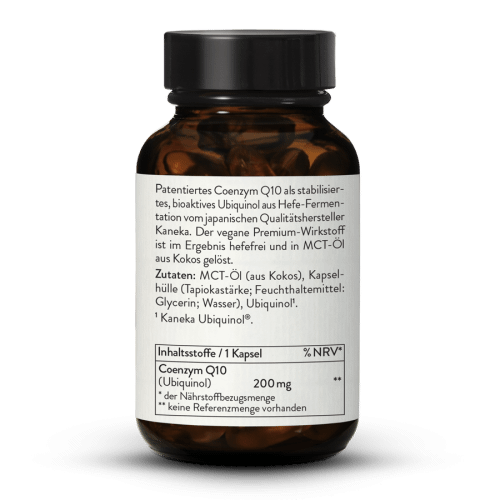 Coenzym Q10 Kaneka Ubiquinol® 200 mg
