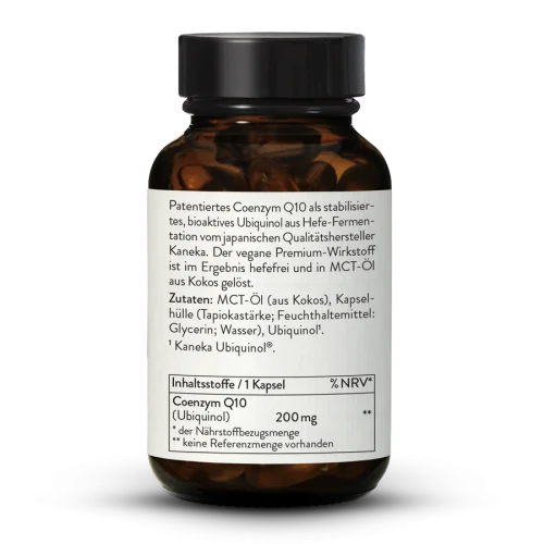 Coenzym Q10 Kaneka Ubiquinol 200 mg