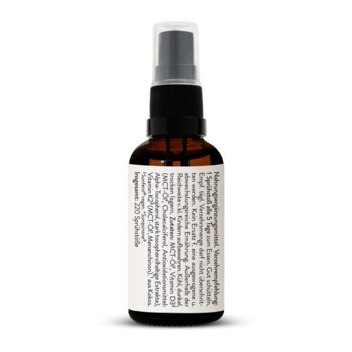 VITAMIN D3 + K2 SPRAY 5.000IE + 200g vegan