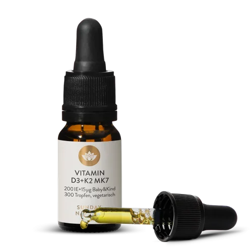 Vitamin D3 + K2 MK7 200 IE + 15 g Tropfen