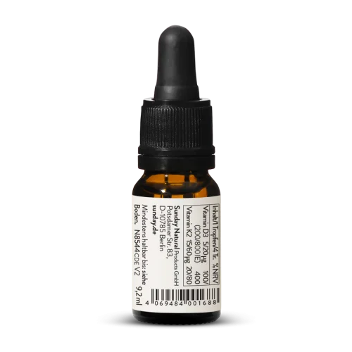 Vitamin D3 + K2 MK7 200 IE + 15 g Tropfen