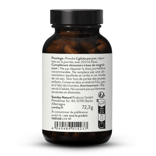 Magnsium thronate Magtein en glules