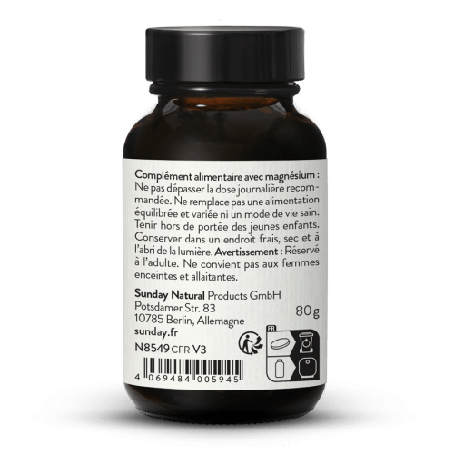 L-thronate de magnsium en poudre