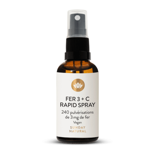 Fer + vitamine C Rapid Spray