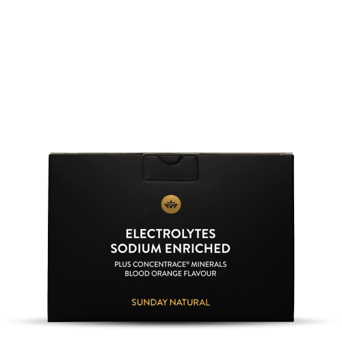 lectrolytes - riche en sodium - Orange sanguine