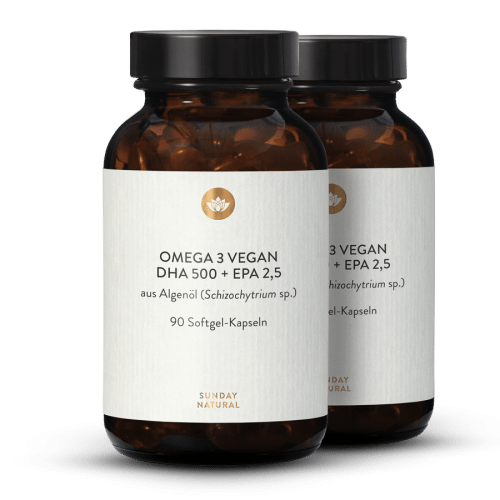 Vegan Omega-3 500 DHA + 2.5 EPA