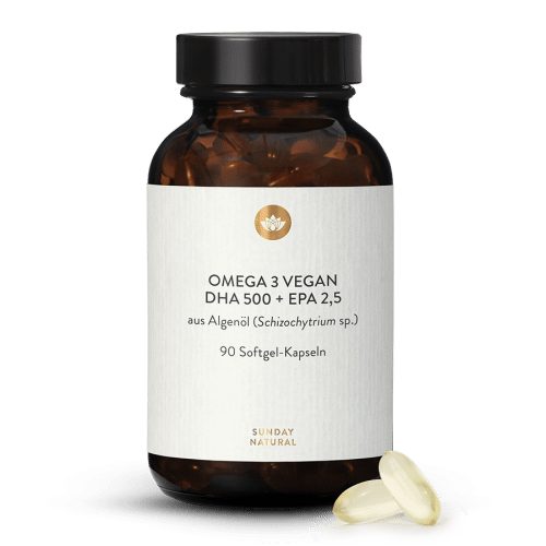Omega 3 DHA 500 EPA 2,5 Vegan