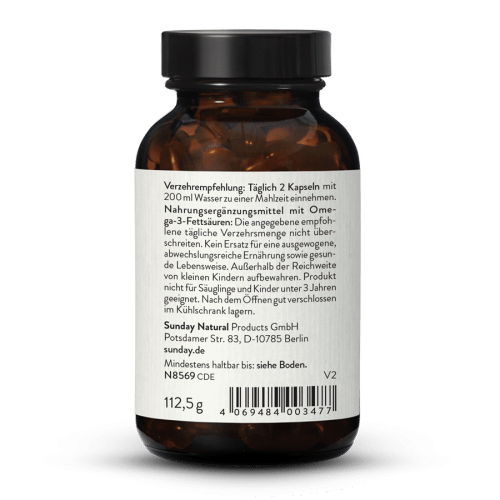 Vegan Omega-3 500 DHA + 2.5 EPA