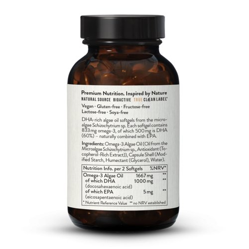 Omega-3 DHA 500 EPA 2,5 Vegansk