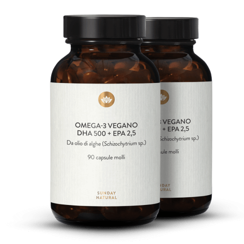 Omega-3 DHA 500 EPA 2,5 vegano