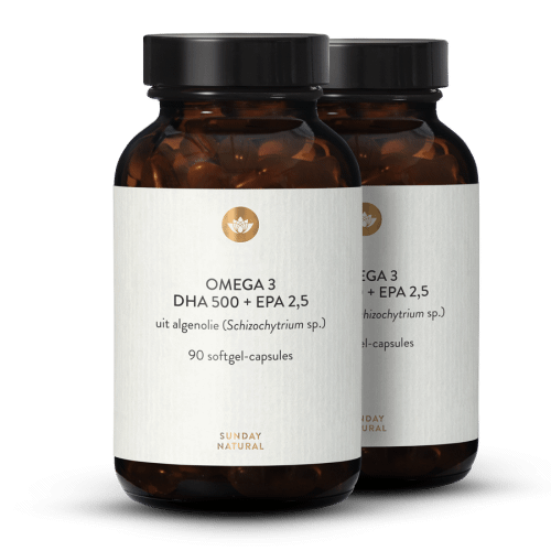 Omega 3 DHA 500 EPA 2,5 Vegan