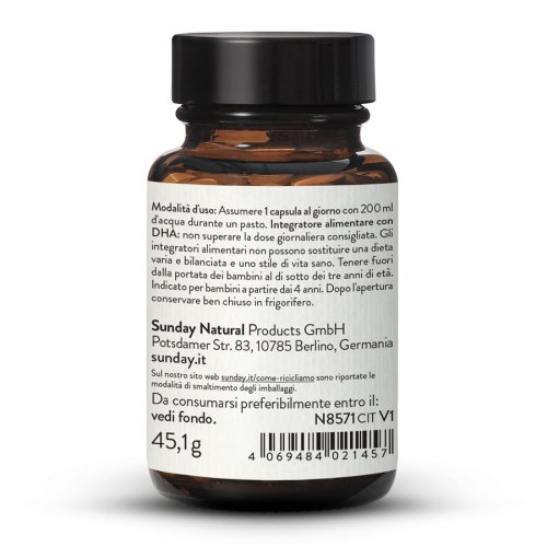 Omega 3 Kids DHA perle 200 vegane, masticabili