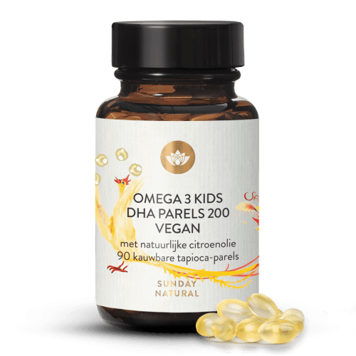 Omega 3 Kids DHA Pearls 200 Vegan, Kauwbaar