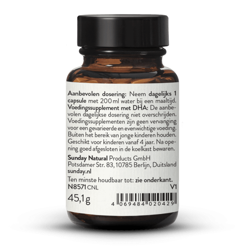 Omega 3 Kids DHA Pearls 200 Vegan, Kauwbaar
