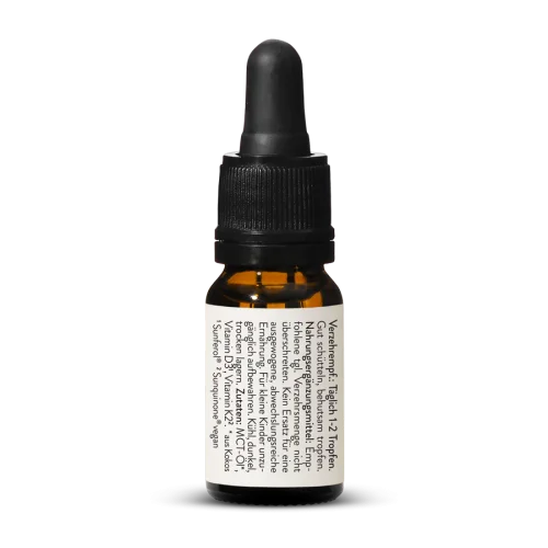 Vitamin D3 + K2 MK7 200IE + 15g Tropfen, Vegan