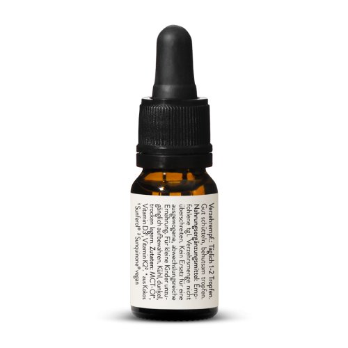 Vitamine D3 + K2 MK7 200 UI + 15 µg en gouttes, vegan