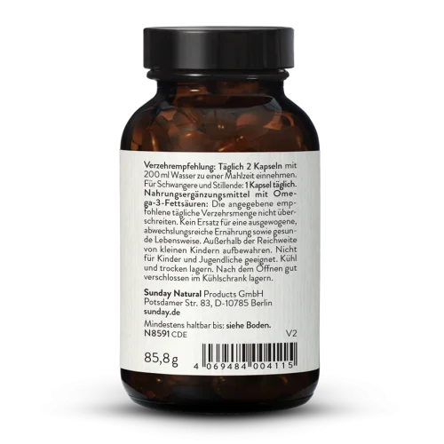 Omga-3 vegan 175 DHA/90 EPA XL