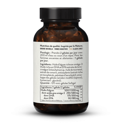 Omga-3 vegan 175 DHA/90 EPA XL