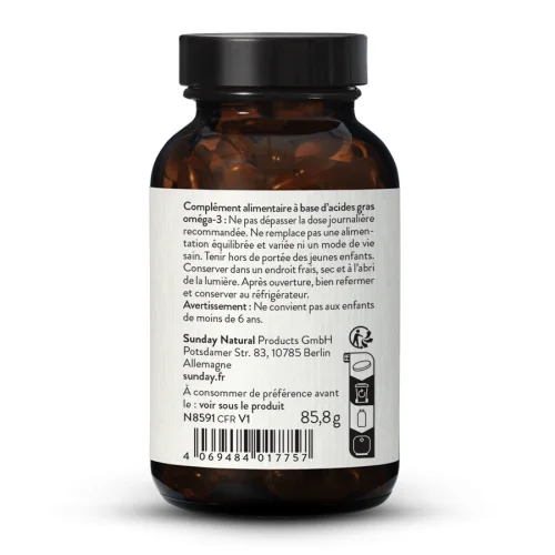 Omga-3 vegan 175 DHA/90 EPA XL