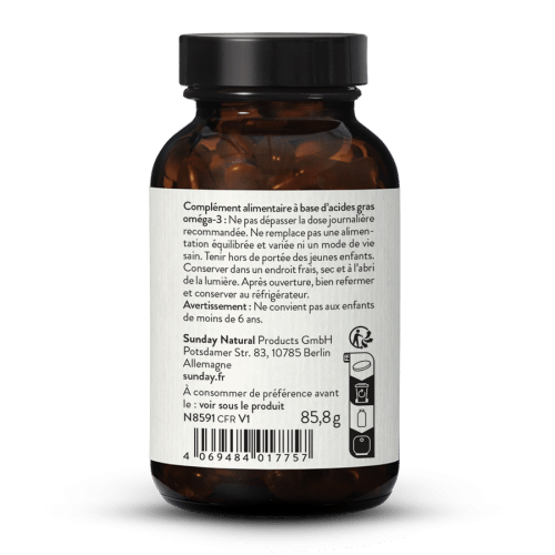 Omga-3 vegan 175 DHA/90 EPA XL