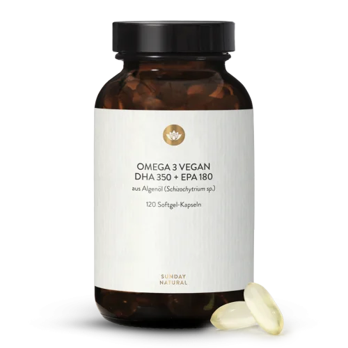 Vegan Omega-3 350mg DHA + 180mg EPA