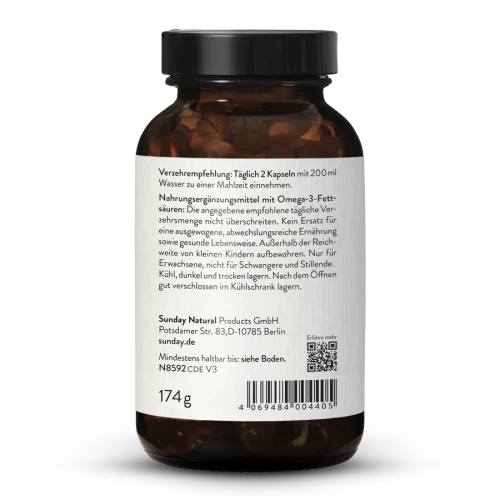 Vegan Omega-3 350mg DHA + 180mg EPA