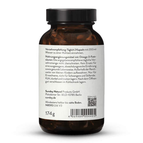 Omga-3 vegan 350 DHA/180 EPA XL
