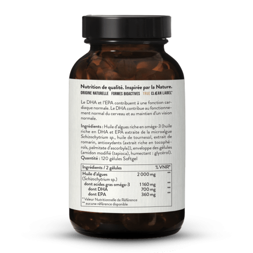 Omga-3 vegan 350 DHA/180 EPA XL