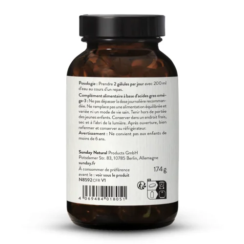 Omga-3 vegan 350 DHA/180 EPA XL