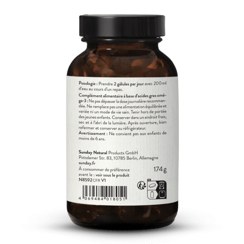Omga-3 vegan 350 DHA/180 EPA XL