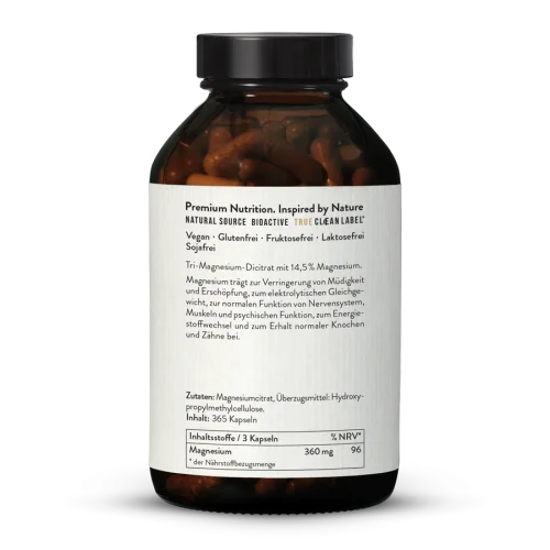 Citrate de magnésium - 365 gélules