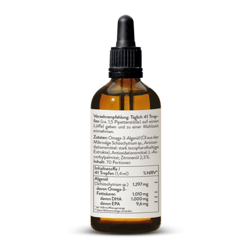 Omega 3 l DHA 77% + EPA 0,7% Vegan