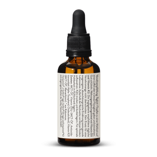 Vitamin D3 + K2 MK7 1.000IE + 20μg Tropfen, Vegan XL